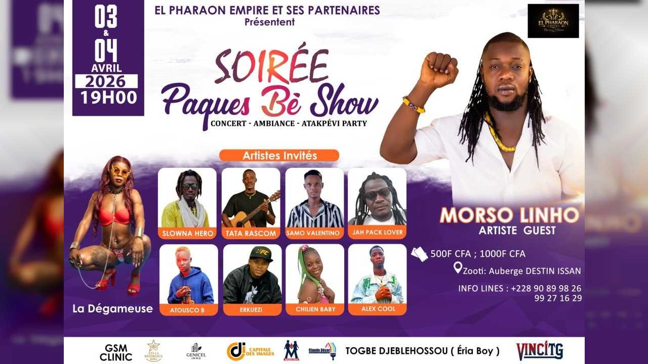 Soirée Pâques Bè Show