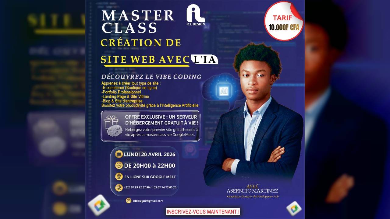 créer un site web avec l'IA