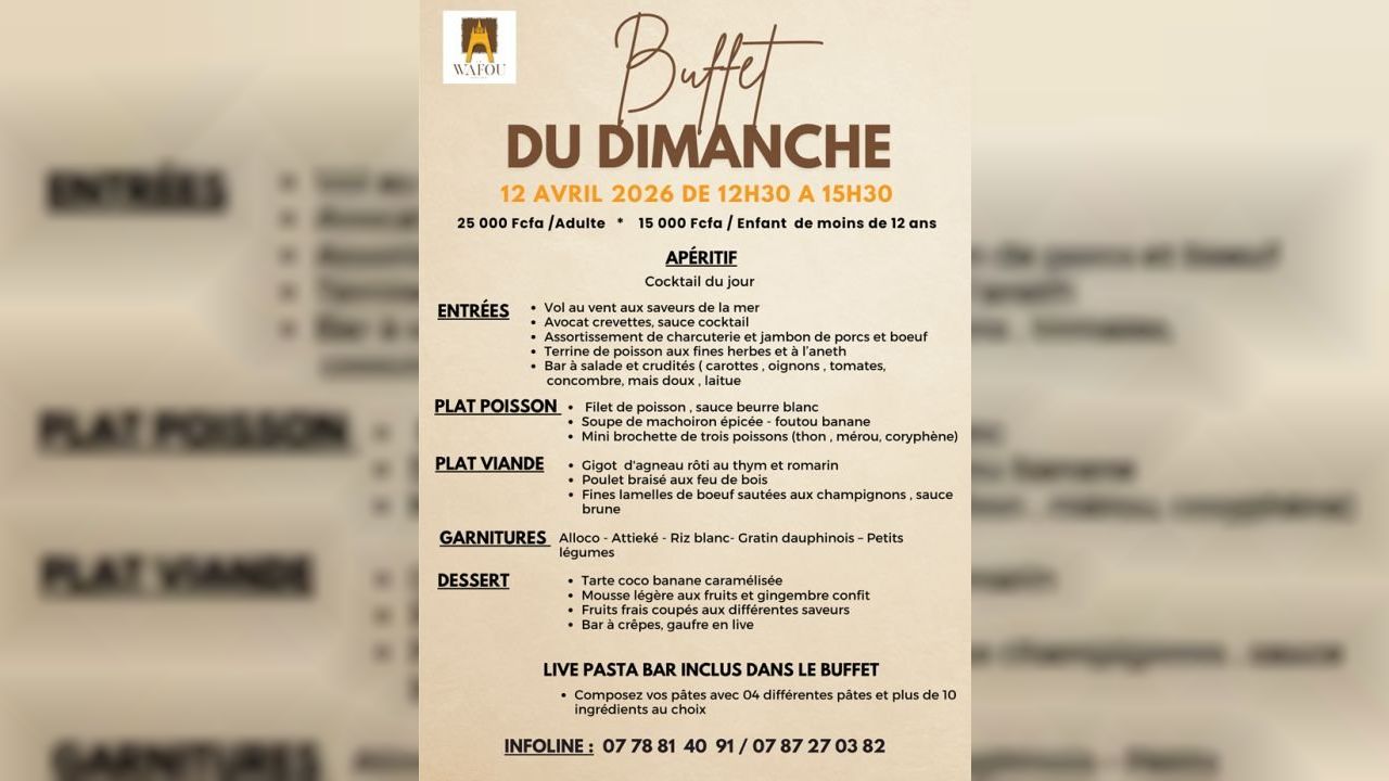 Les  Buffets du WAFOU