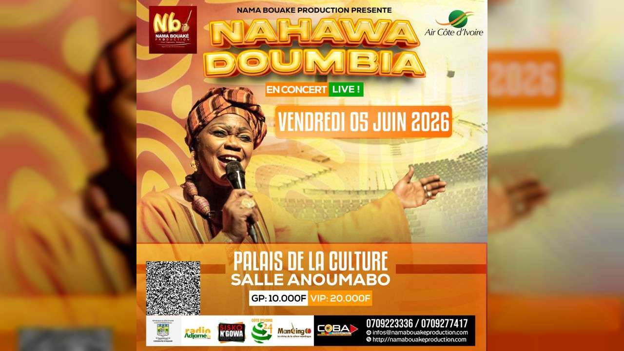 Nahawa Doumbia en concert