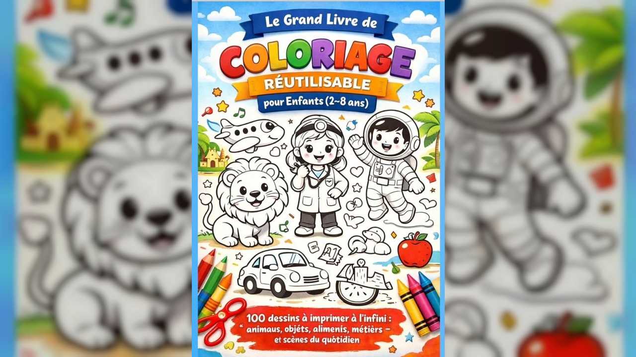 Le Grand Livre de Coloriage pour Enfants