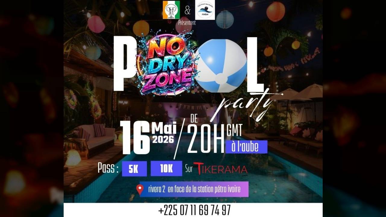 NO DRY ZONE POOL PARTY