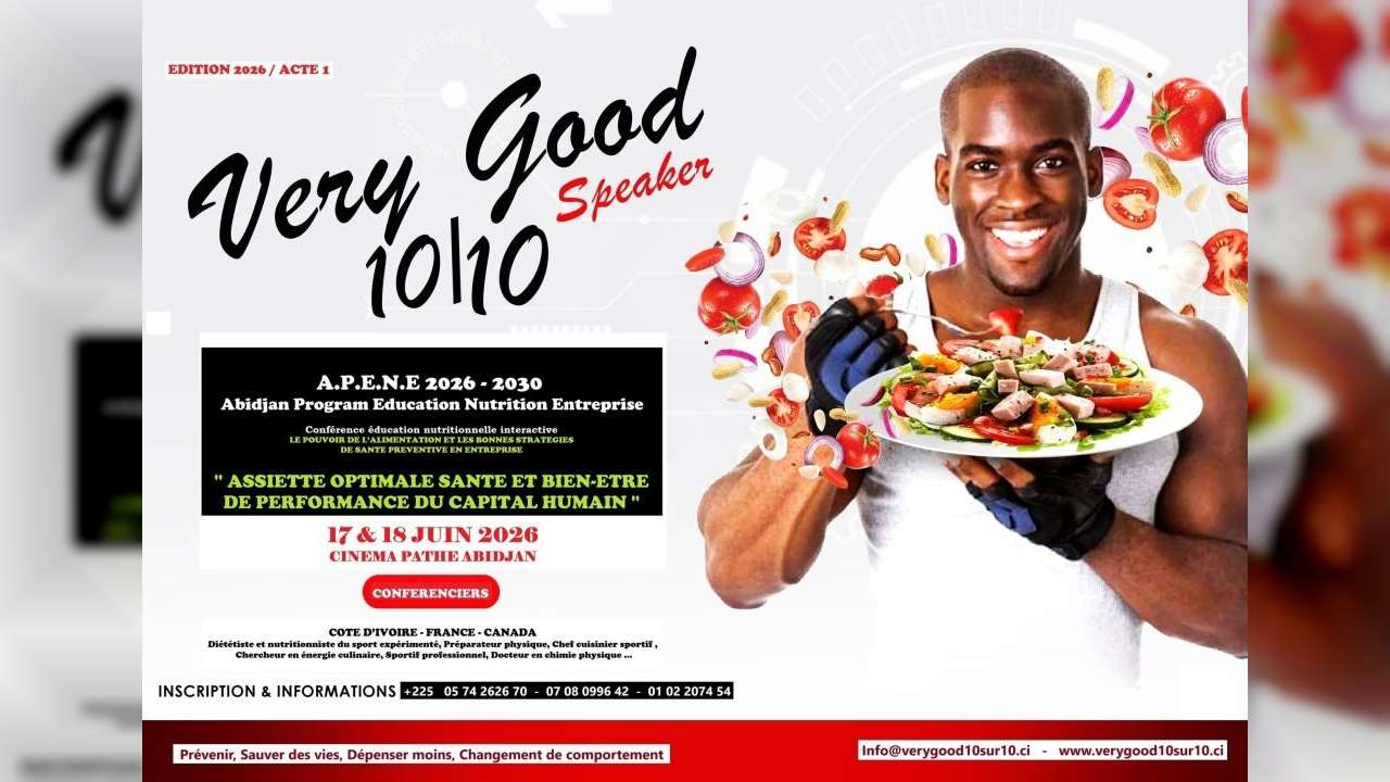 CONFERENCES VERYGOOD SPEAKER ABIDJAN 2026