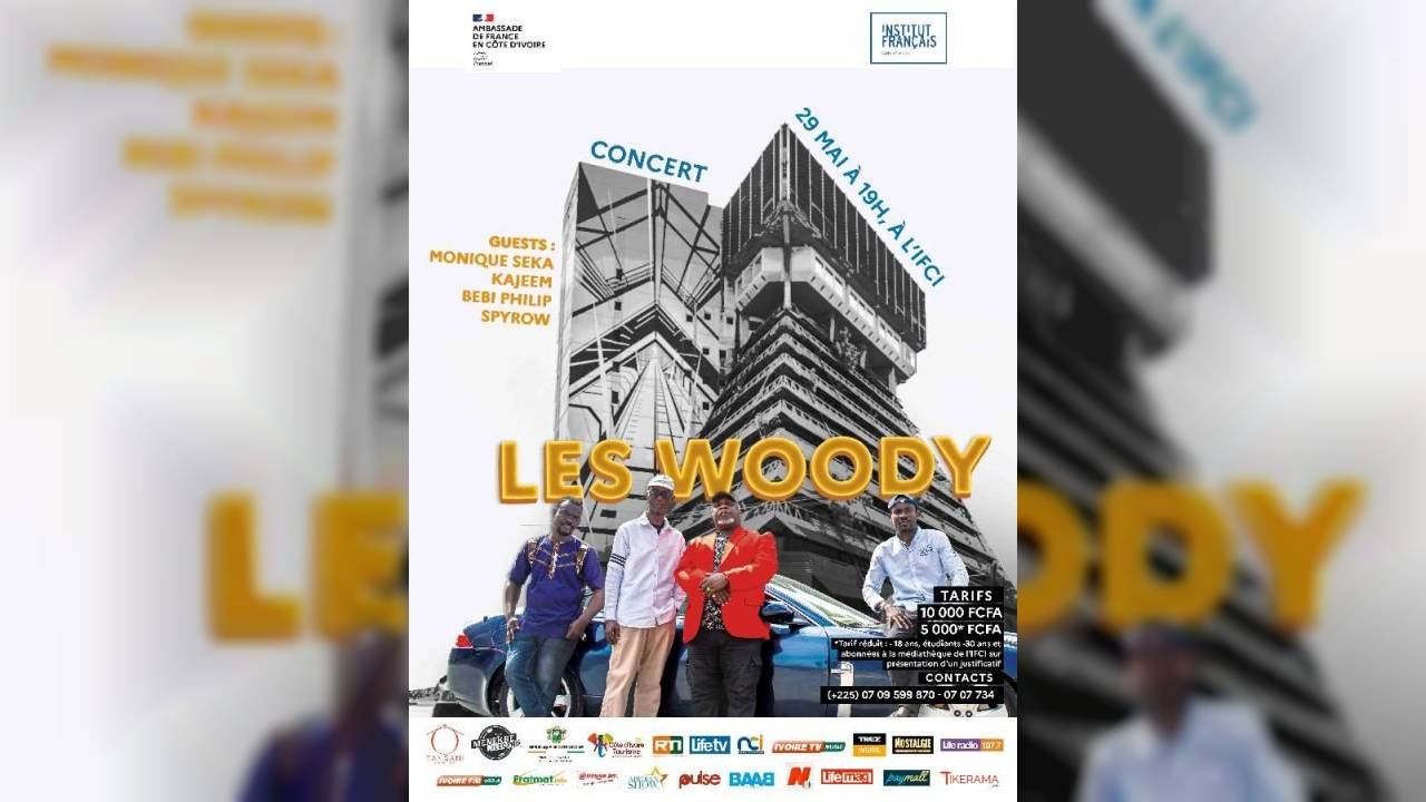 LES WOODY EN CONCERT À L'INSTITUT FRANÇAIS
