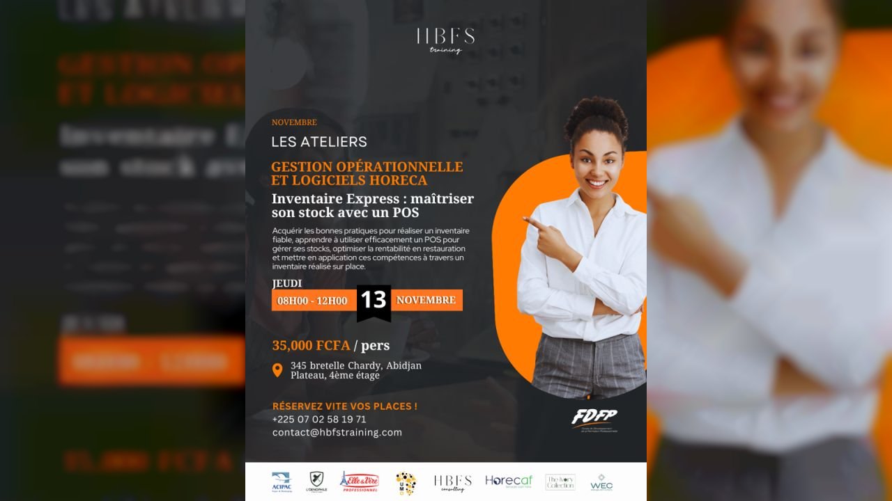Atelier Gestion operationnelle et logiciels HORECA