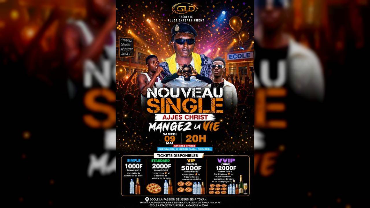 LANCEMENT SINGLE DE AJJES CHRIST