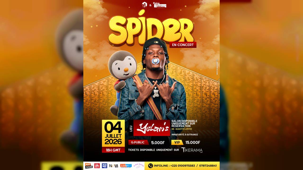 SPIDER EN CONCERT AU YELAM’S