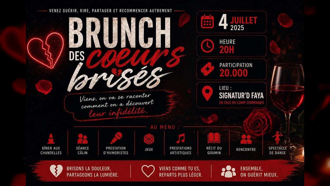 BRUNCH DES CŒURS BRISÉS