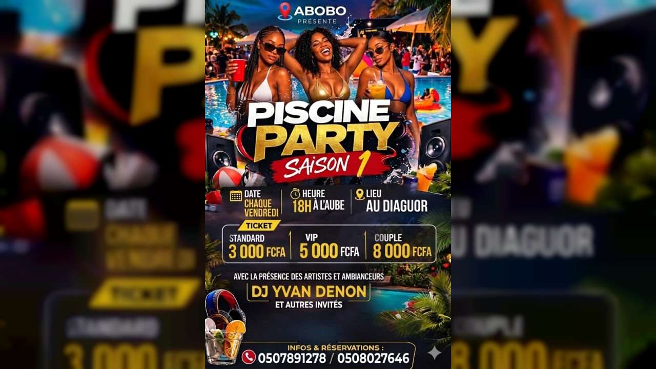 piscine party