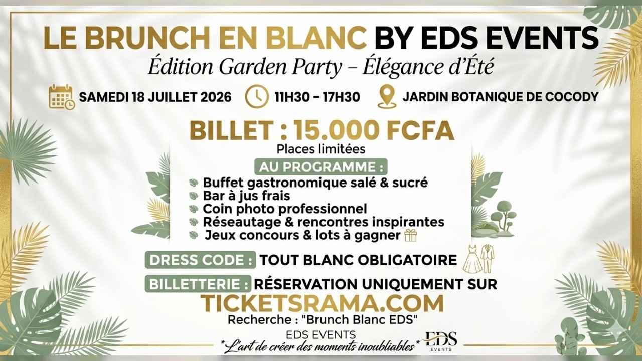 LE BRUNCH BLANC EDS EVENT'S