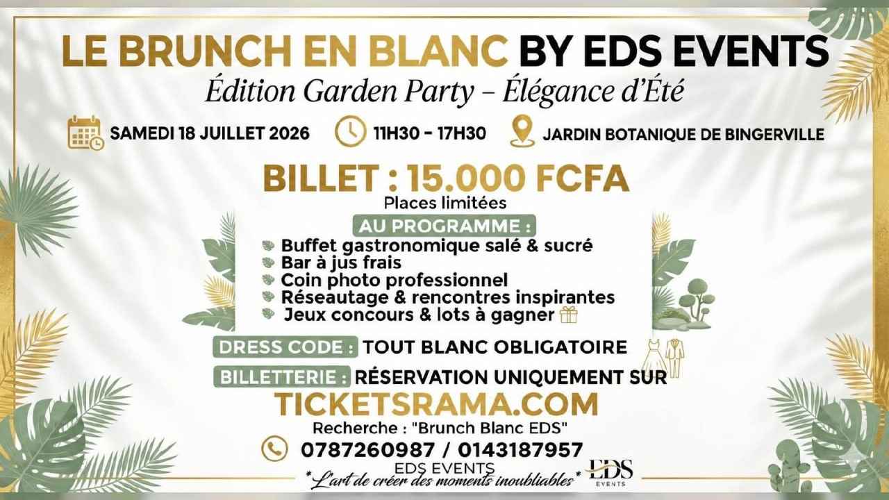 BRUNCH BLANC EDS EVENT'S