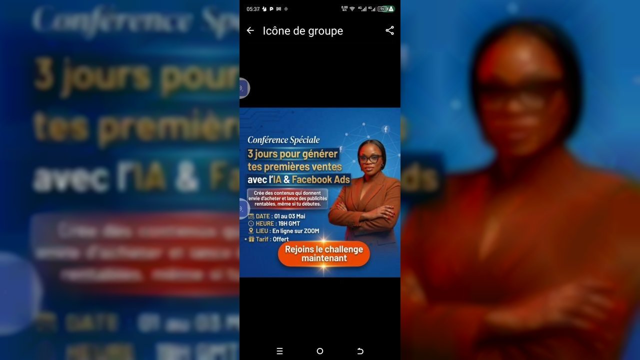 GDRANDE CONFÉRENCE DES ENTREPREURS SÉRIEUX