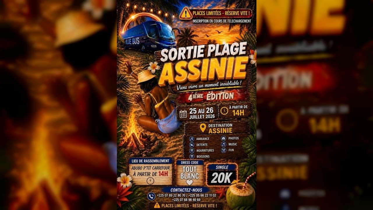 sortie sur assinie