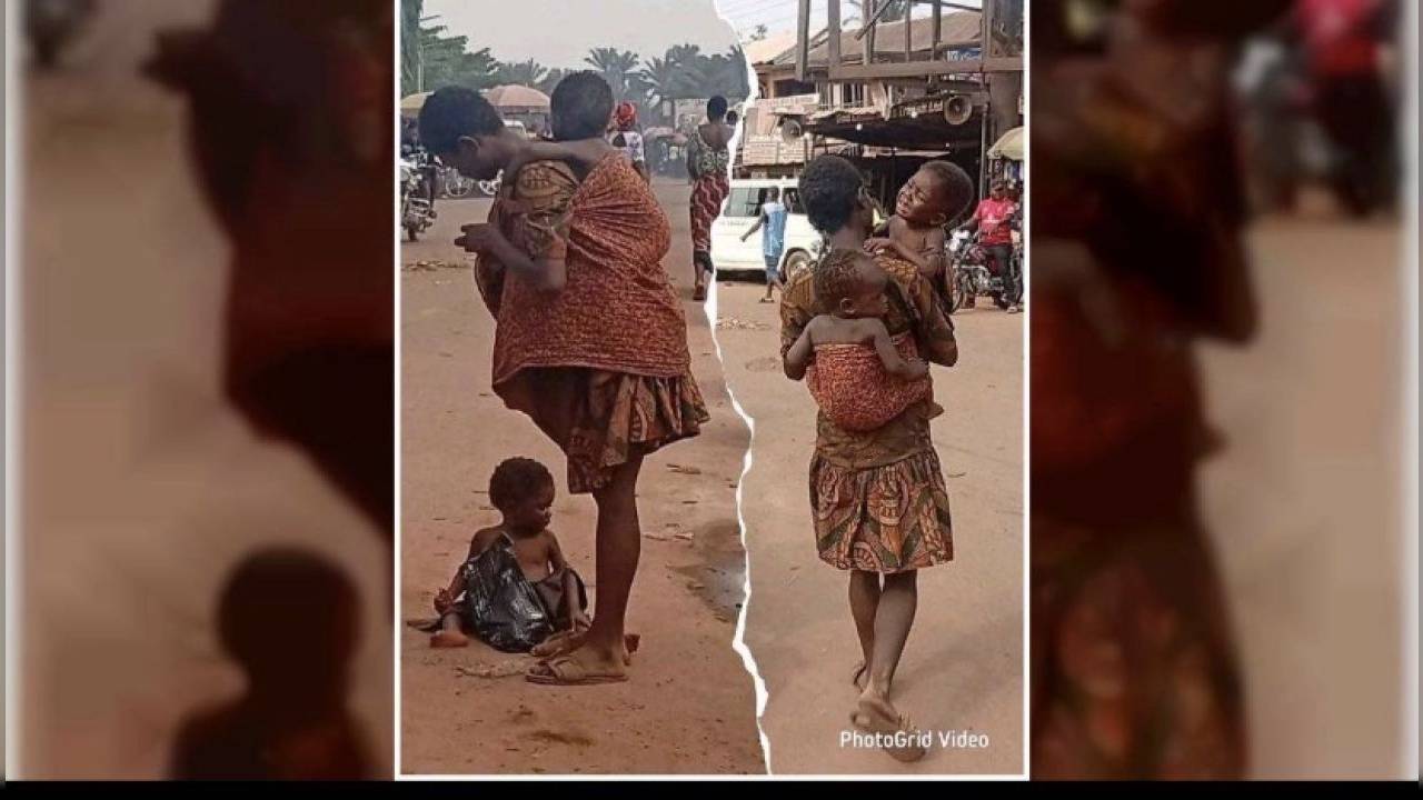 sauvons cette fille avec c’est deux enfants svp 😭