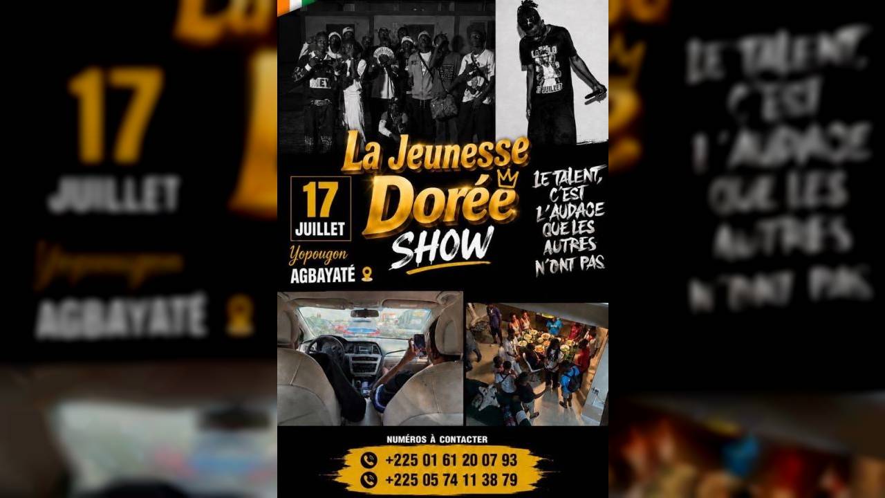 JEUNESSE DORÉE SHOW