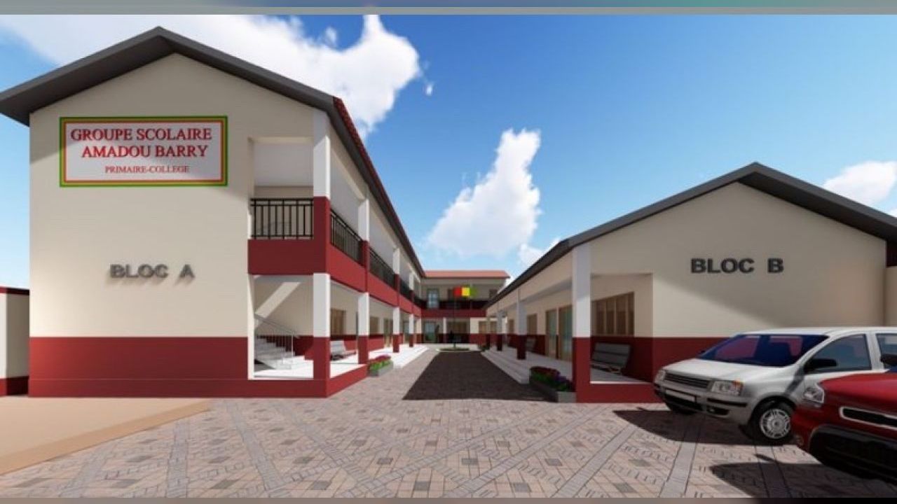 don pour la construction de école🏫 plan🗺️