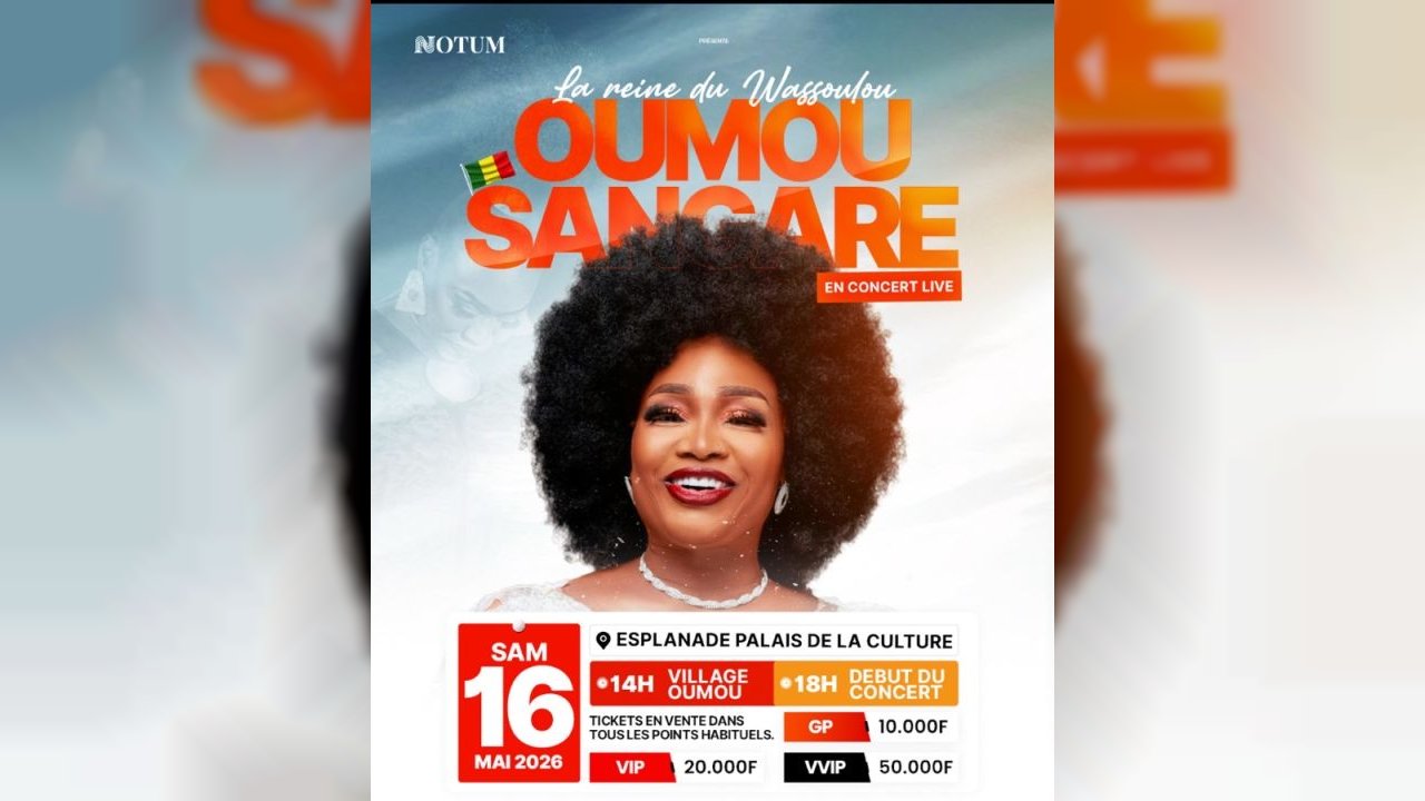 Oumou sangare  en concert live