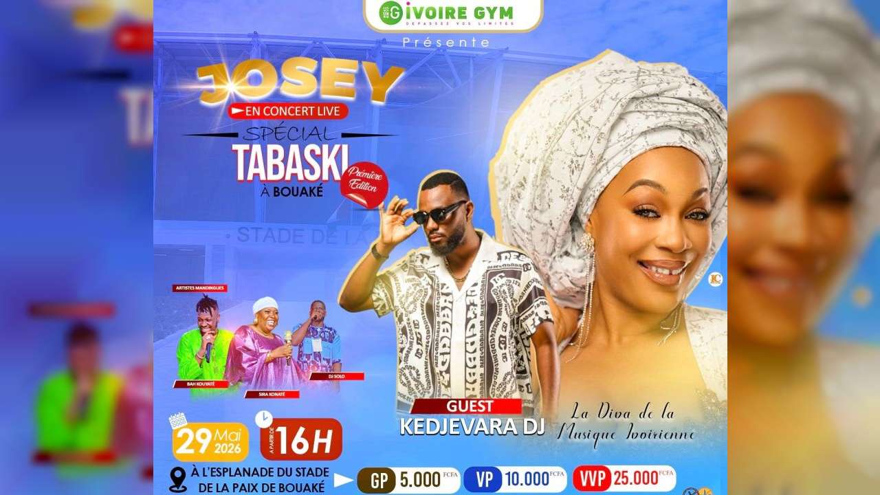JOSEY EN CONCERT A BOUAKE