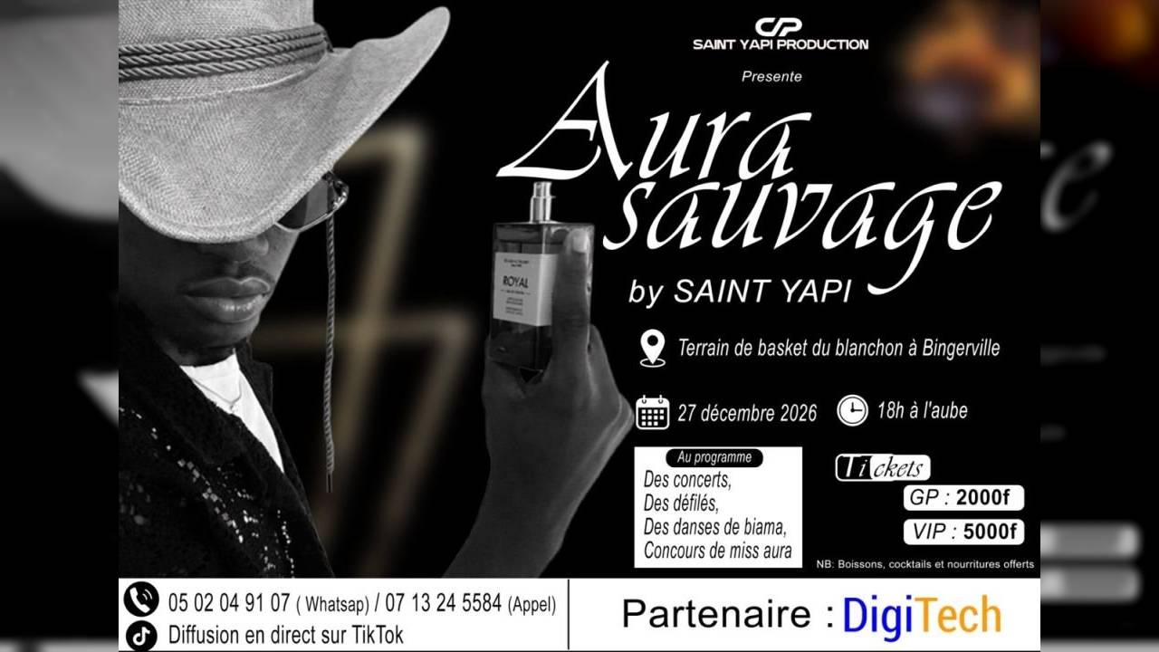 AURA SAUVAGE by SAINT YAPI