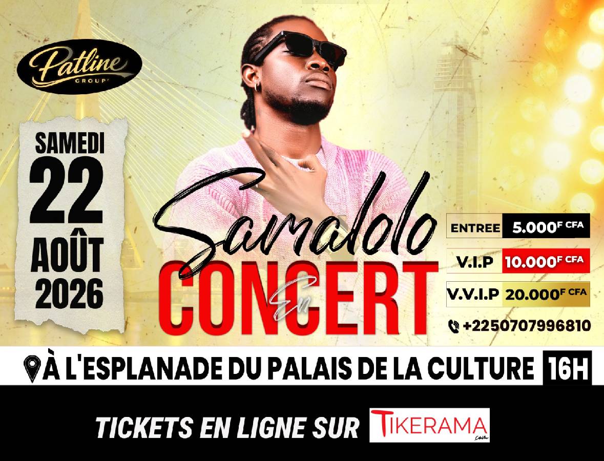 SAMALOLO EN CONCERT | TIKERAMA