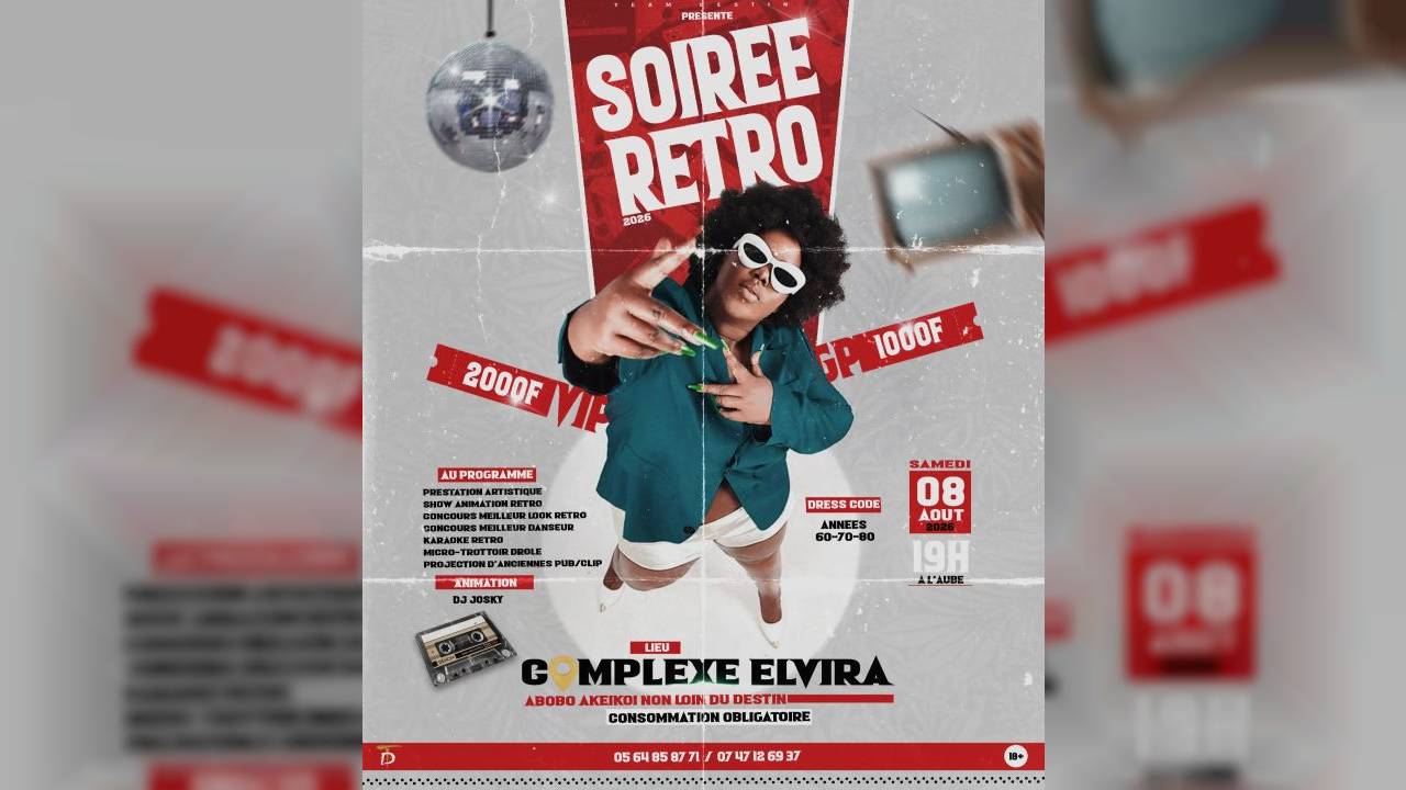 SOIRÉE RÉTRO