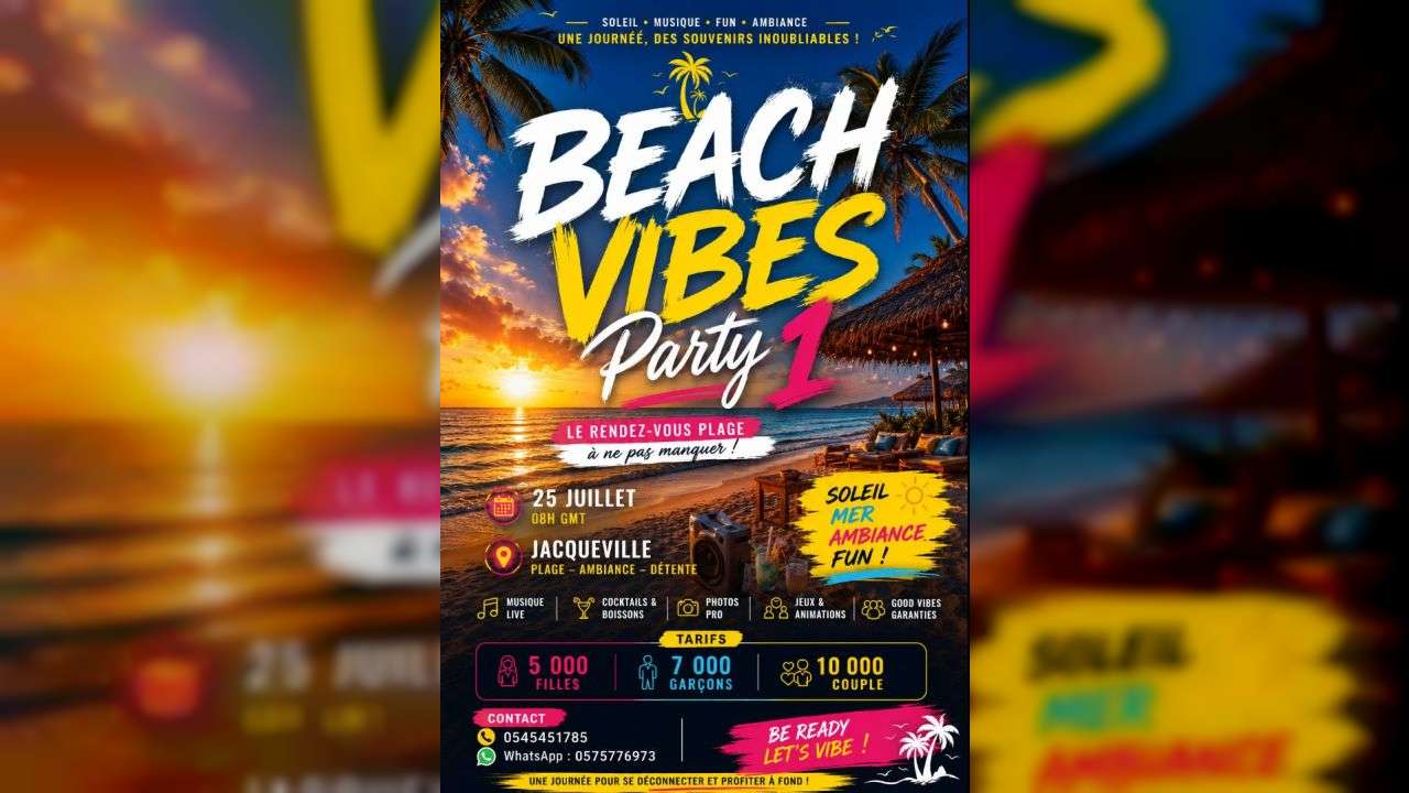 Beach Vibes Party 1