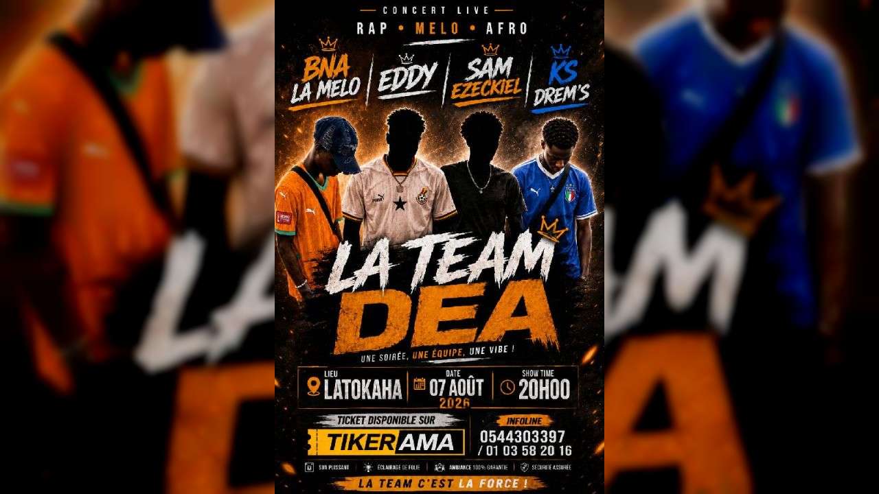 TEAM DEA CONCERT À LATOKAHA