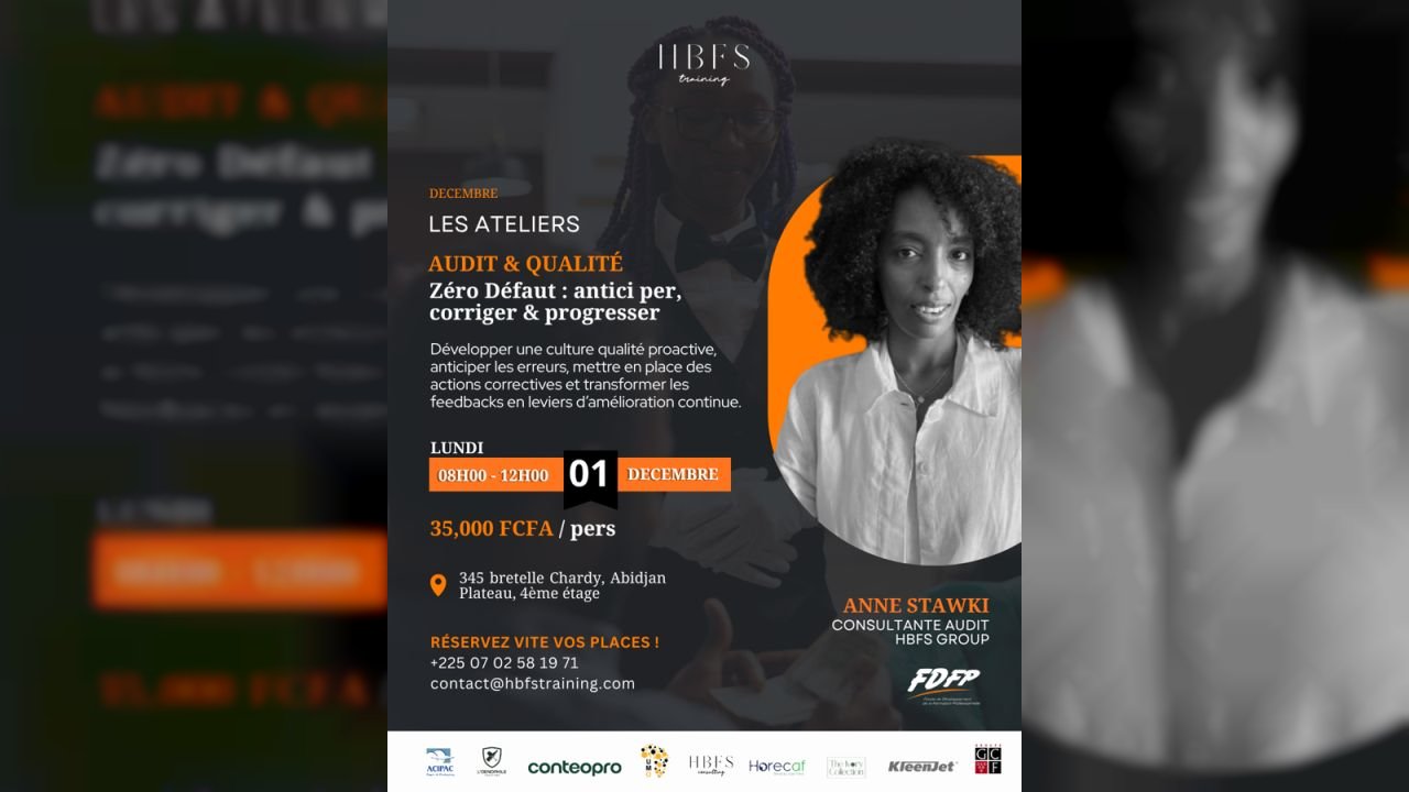 Atelier Audit & Qualité