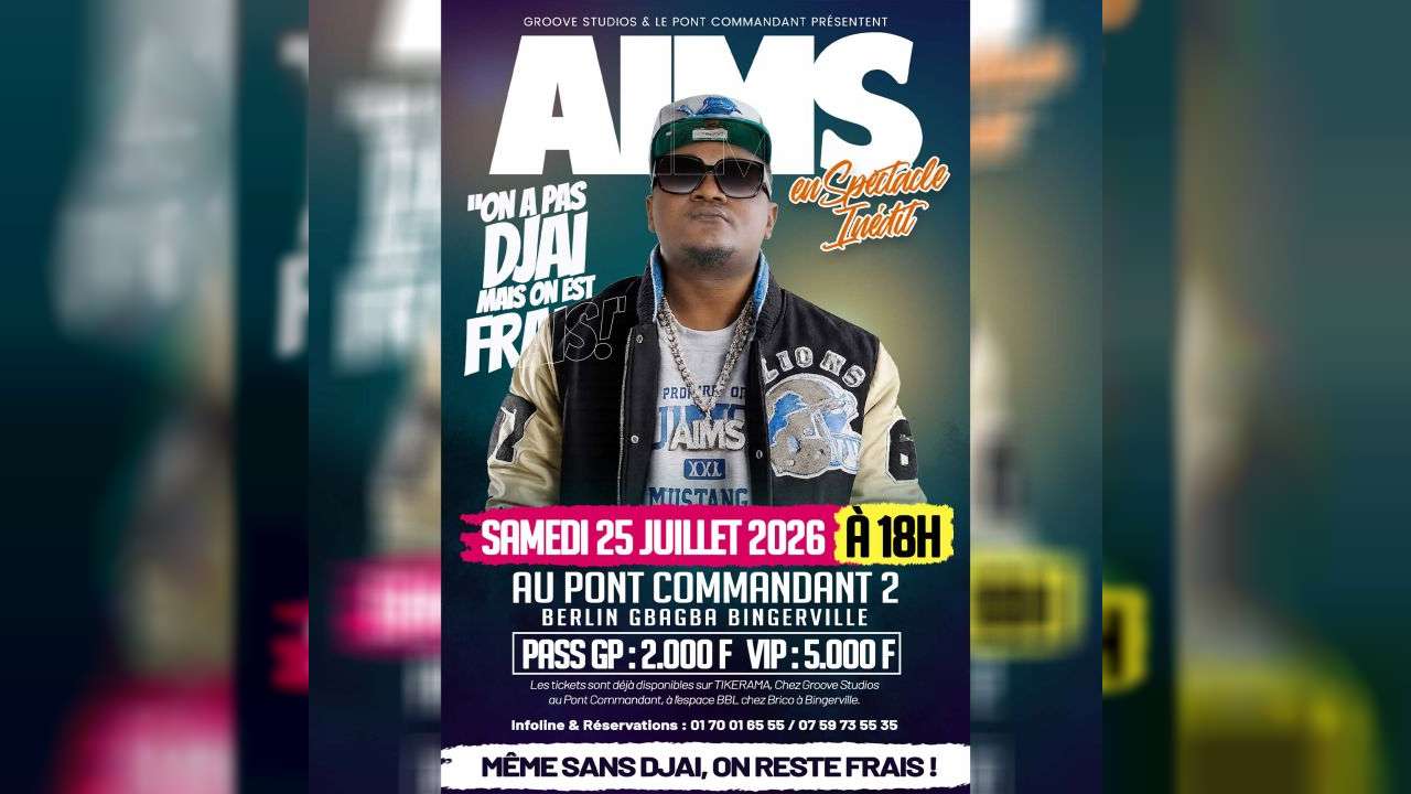 AIMS EN CONCERT "ON A PAS DJAI MAIS ON EST FRAIS"