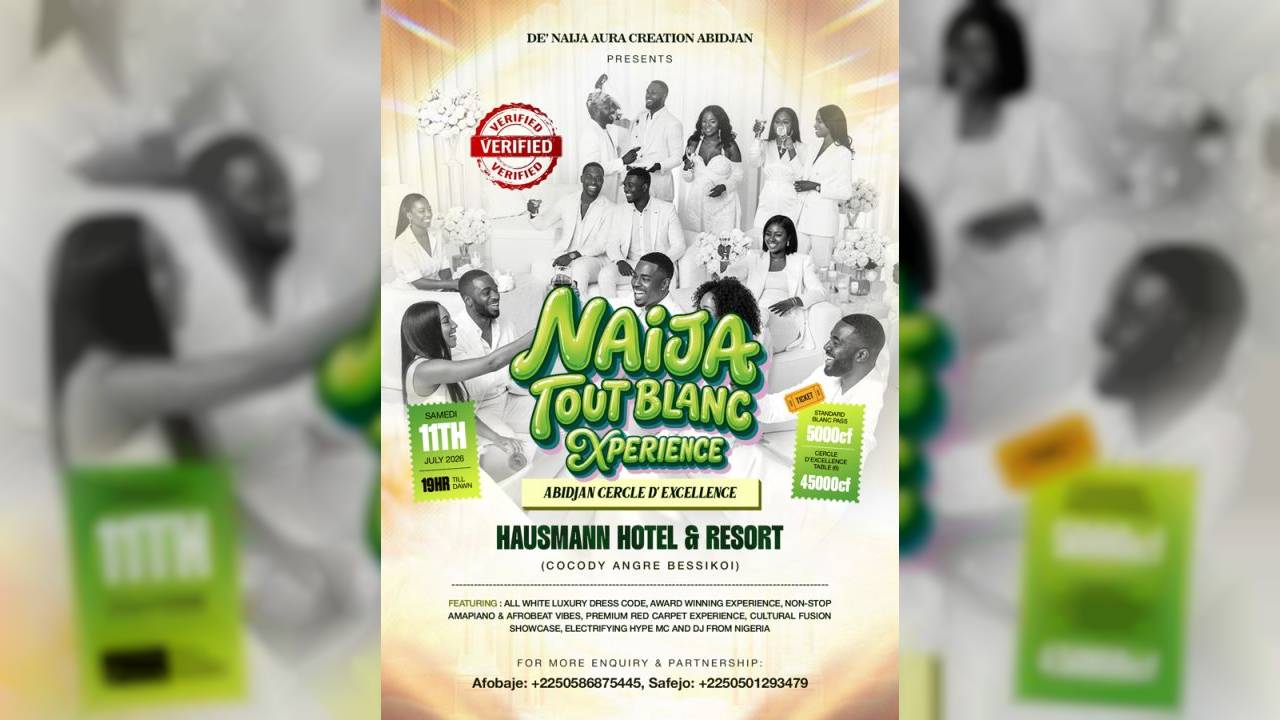 NAIJA TOUT BLANC XPERIENCE - CERCLE D’EXCELENCE