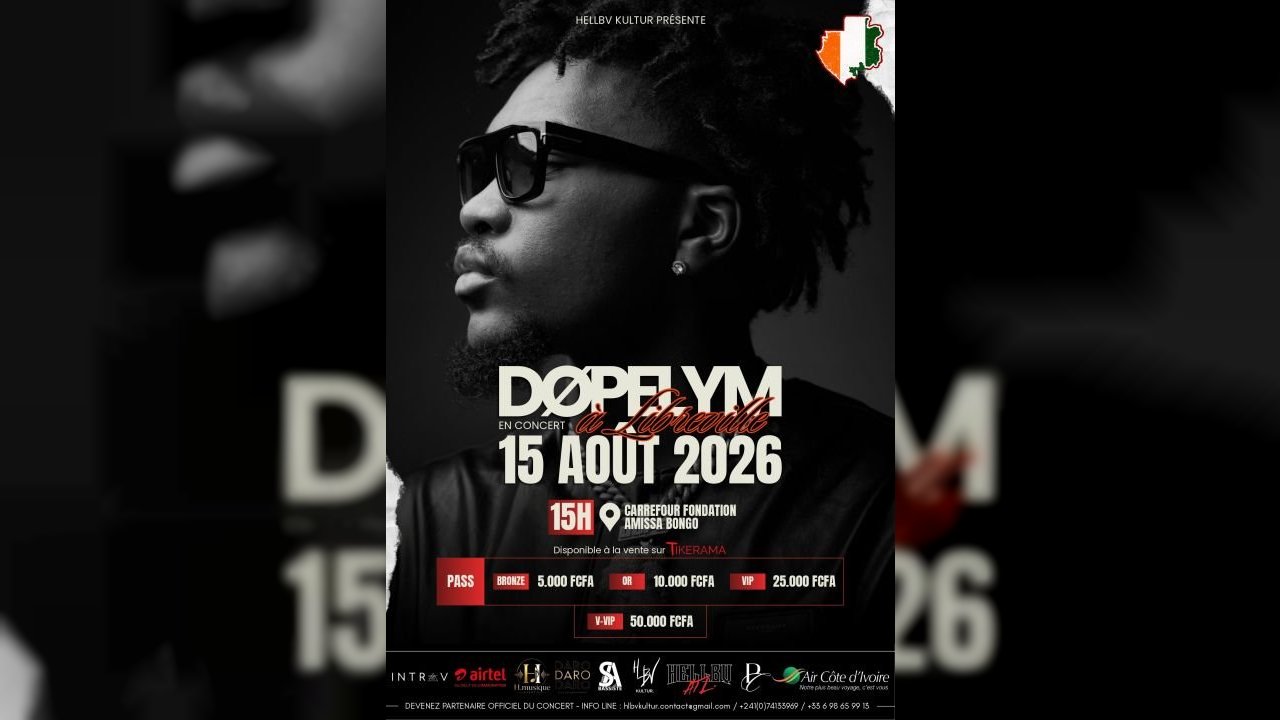 DØPELYM en Concert à Libreville
