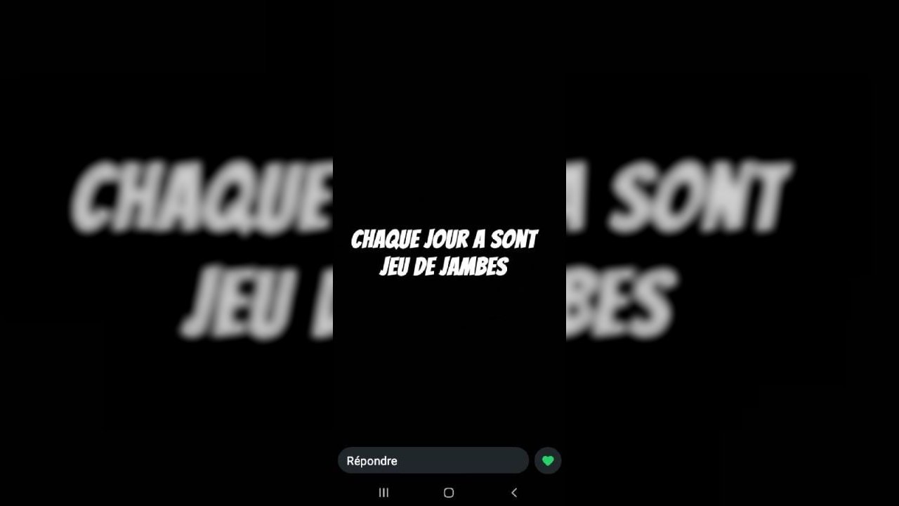 JEU DE JAMBES