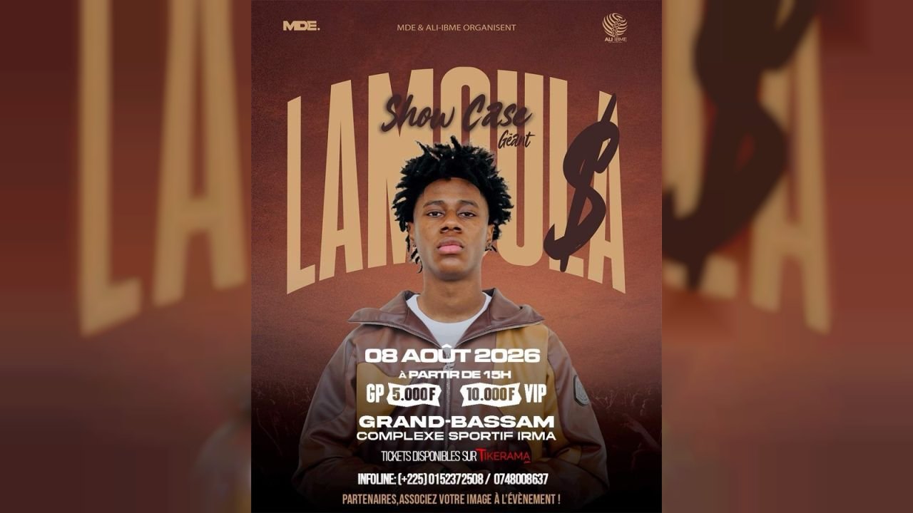 LAMOULA$ EN SHOWCASE GÉANT - GD-BASSAM