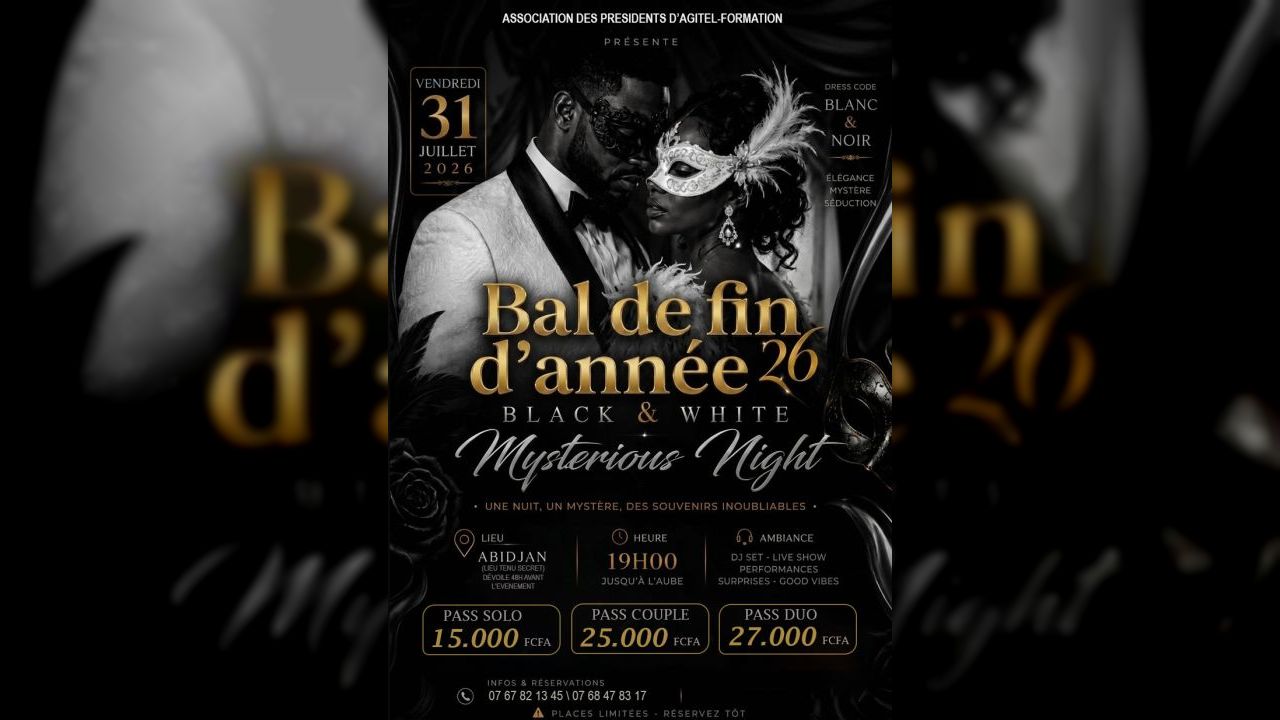 BAL DE FIN D’ANNÉE AGITEL 2026