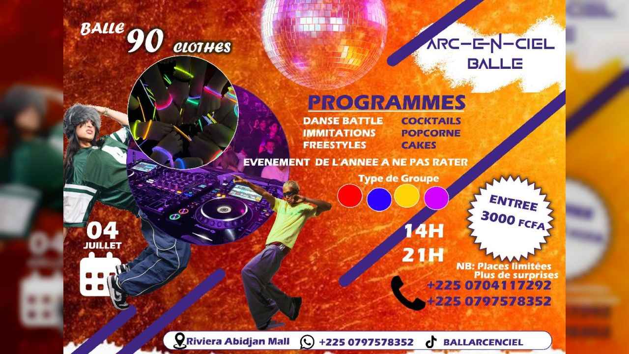 arc-en-ciel balle