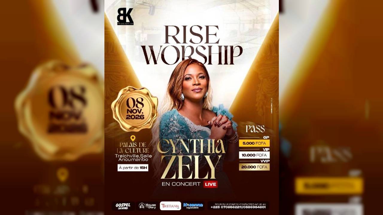 concert Cynthia Zely RISE WORSHIP