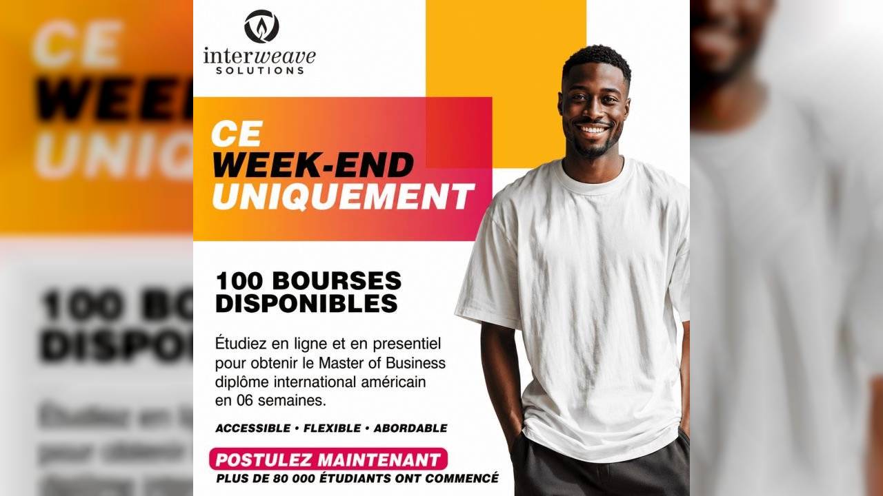 100 Bourses Disponibles – Obtenez Votre Diplôme