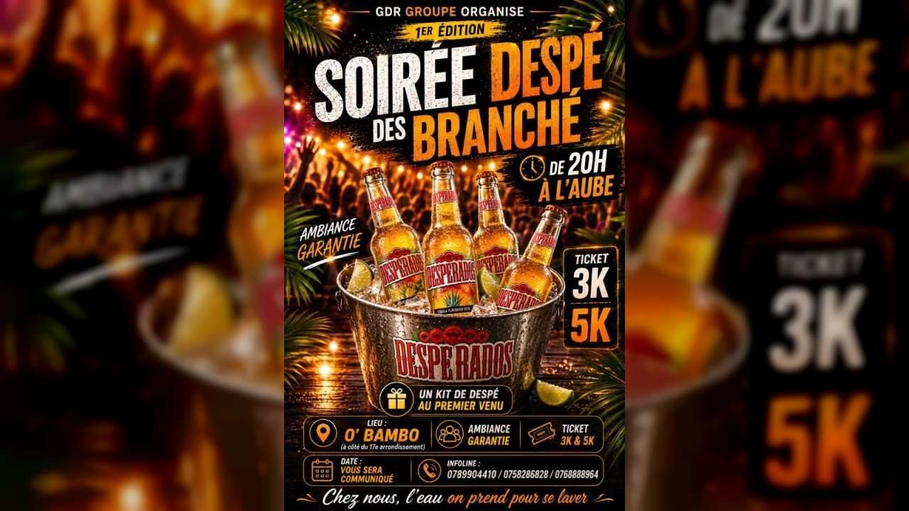 la soirée despé des branché