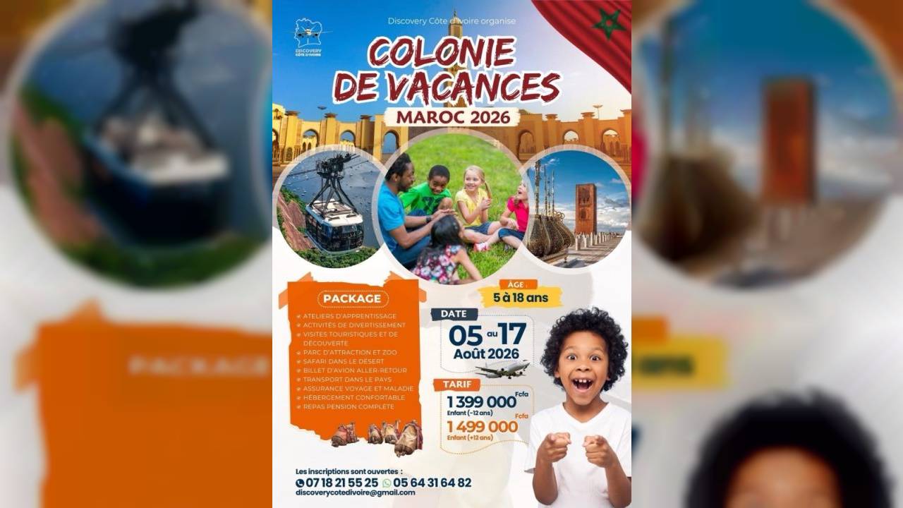 COLONIE DE VACANCES AU MAROC