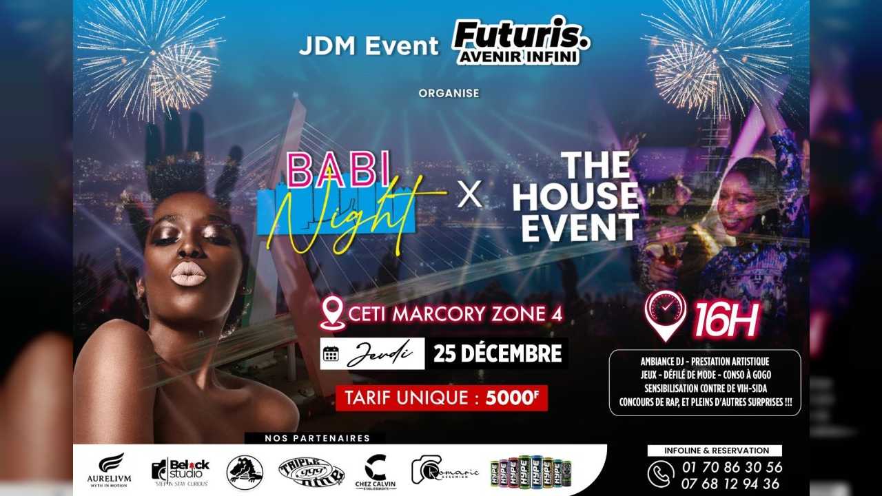 Babi night X The House évent