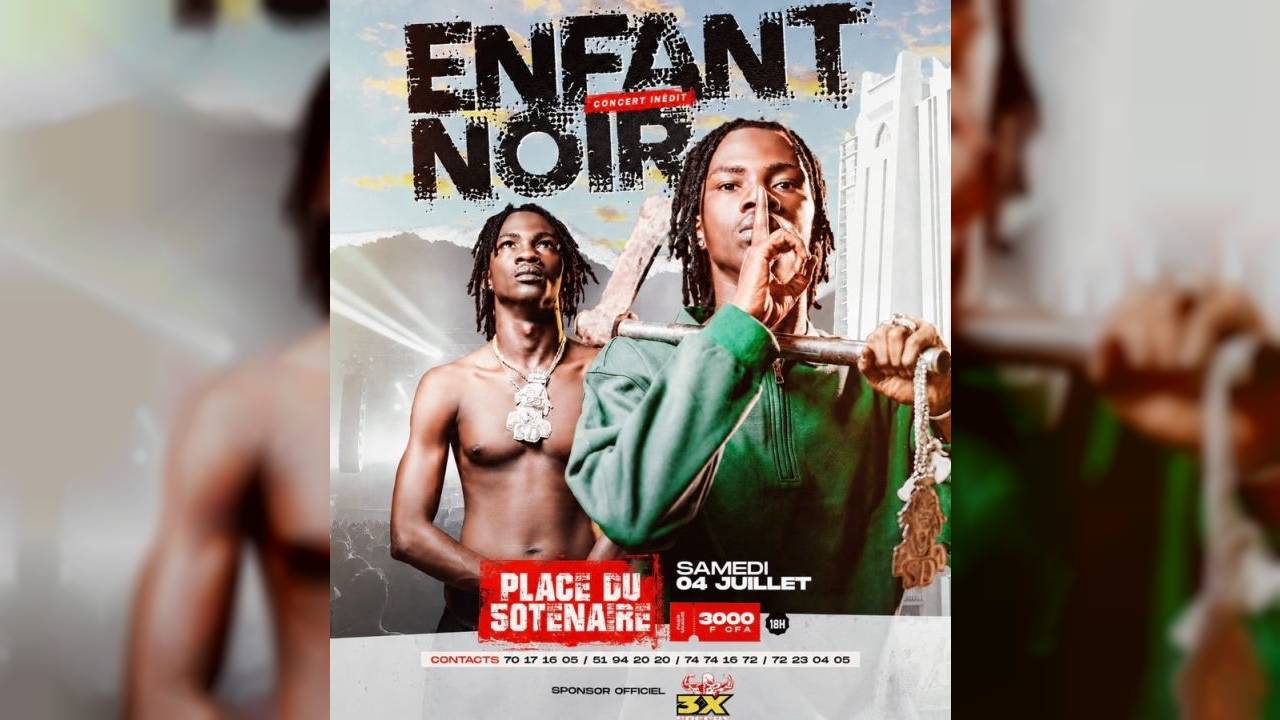 ENFANT NOIR EN CONCERT AU MALI