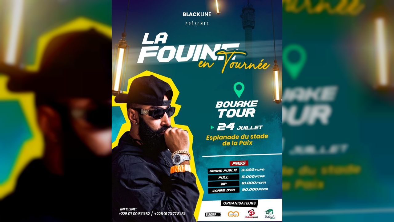 TOURNEE" 20 ans de carrière " LA FOUINE