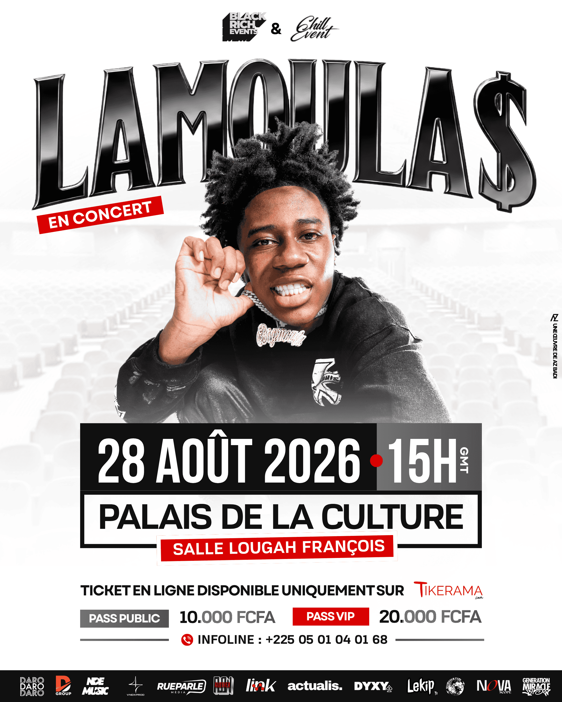 Concert de LAMOULA$ | TIKERAMA