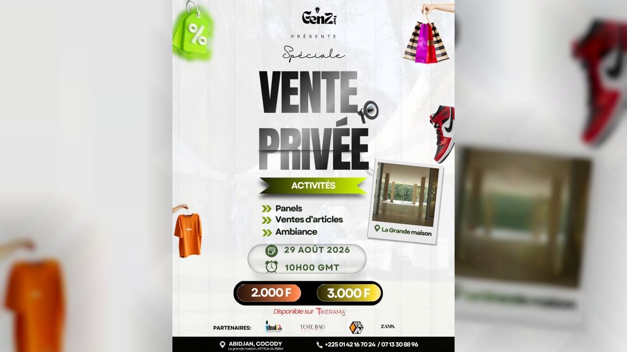 Vente Privée GenZ Tour