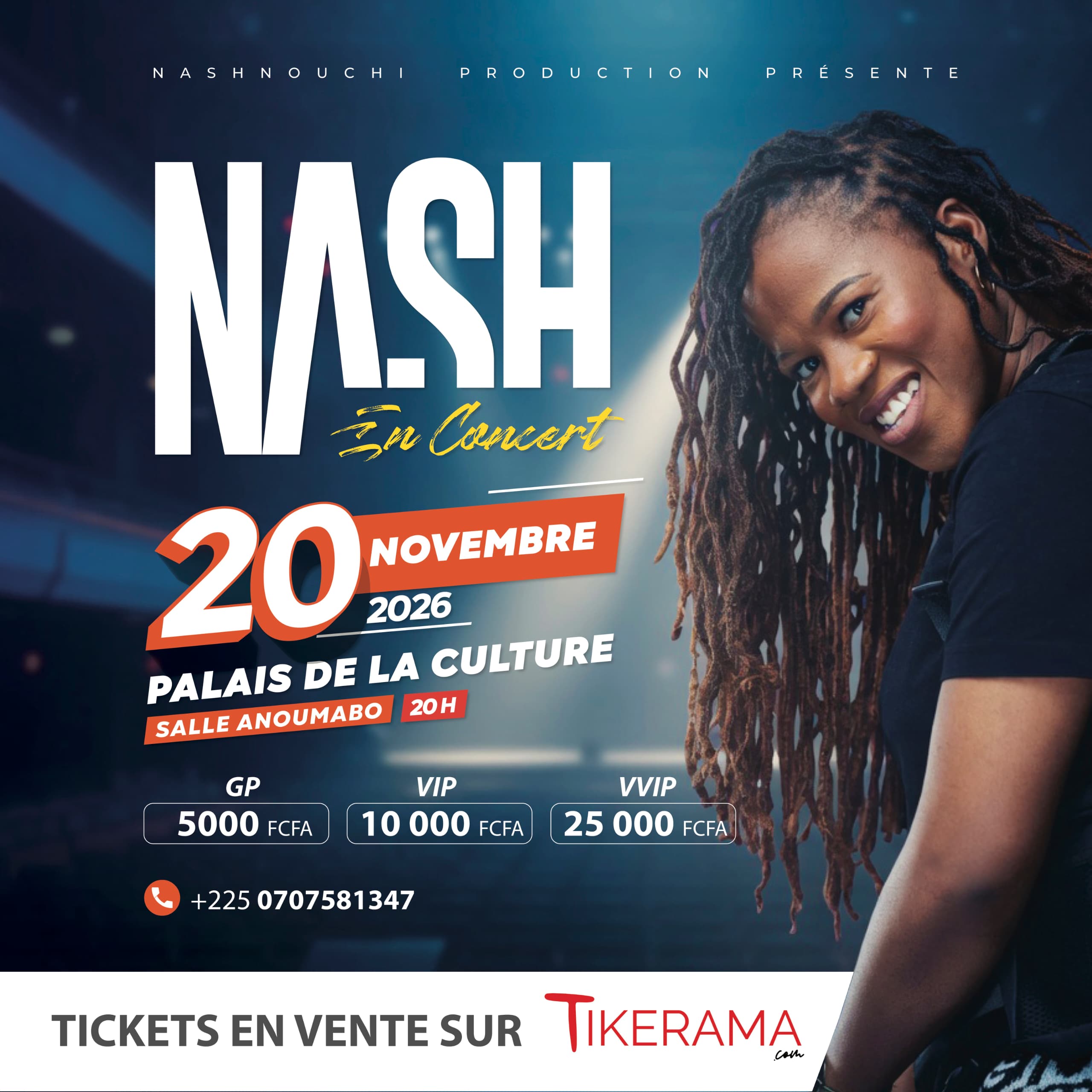NASH EN CONCERT | TIKERAMA