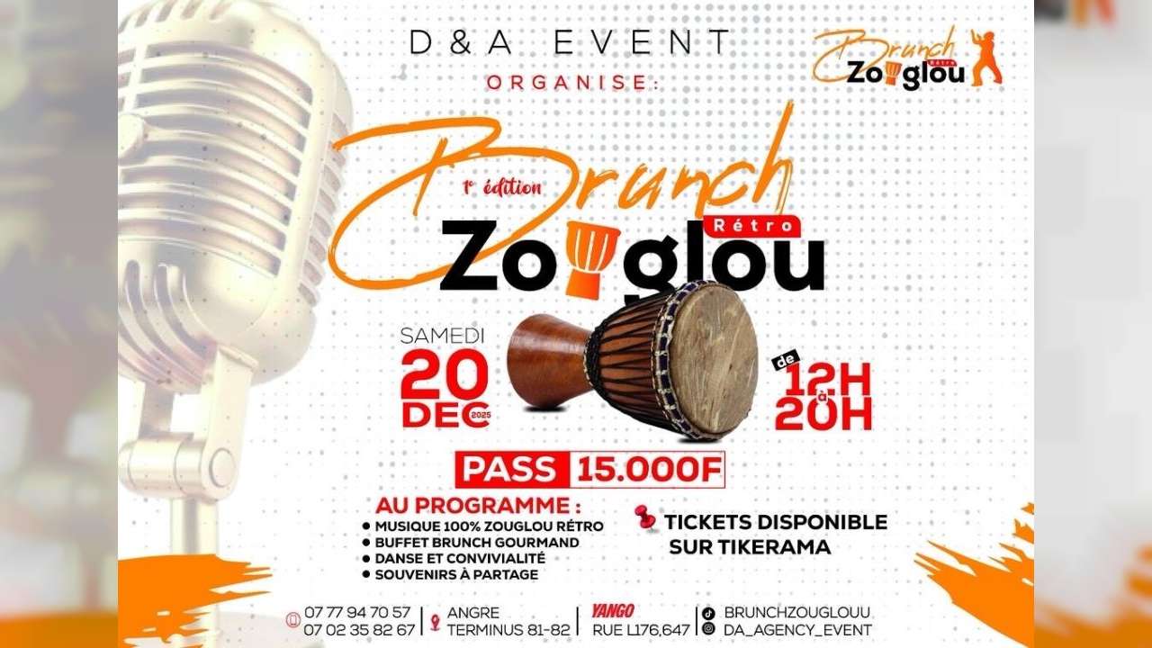 BRUNCH ZOUGLOU RÉTRO