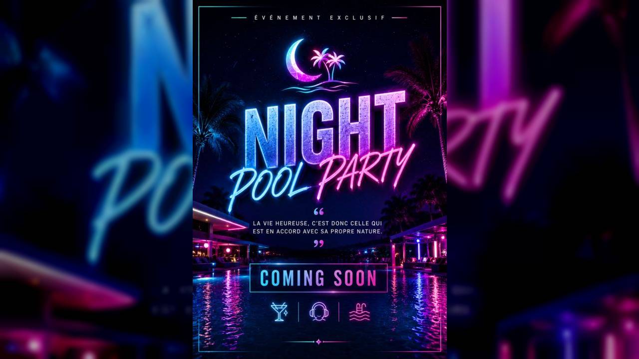 NIGHT POOL PARTY