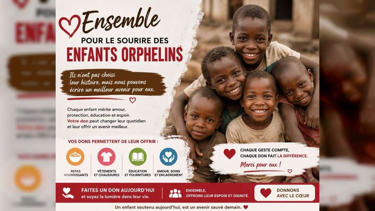 offrons un avenir meilleur aux enfants orphelins