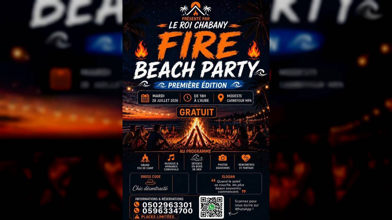 Fire Beach Party 🔥🔥