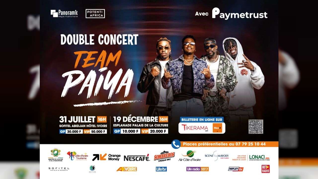 DOUBLE CONCERT DE TEAM PAIYA